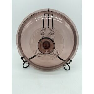 Pyrex Cranberry‎ Vision Ware Replacement Lid 8.5" V 2-5C Vintage EUC